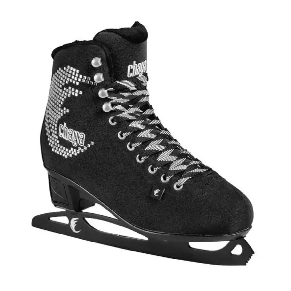 Chaya Noir Adult Figure Ice Skates 1