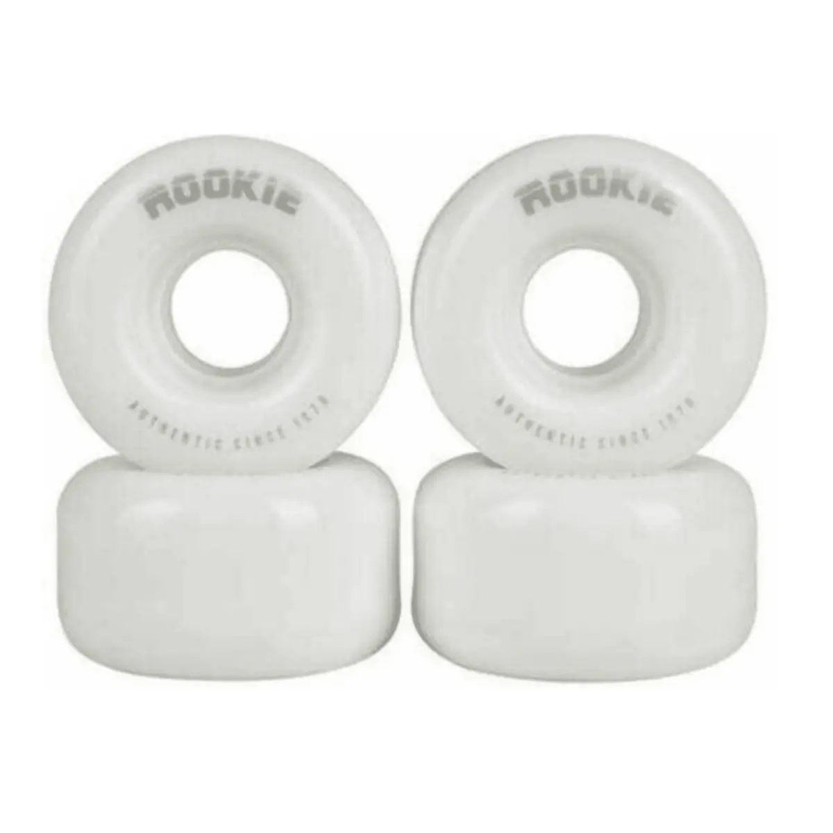 Rookie Quad Skate Wheels Pack Of 4, Disco White 1