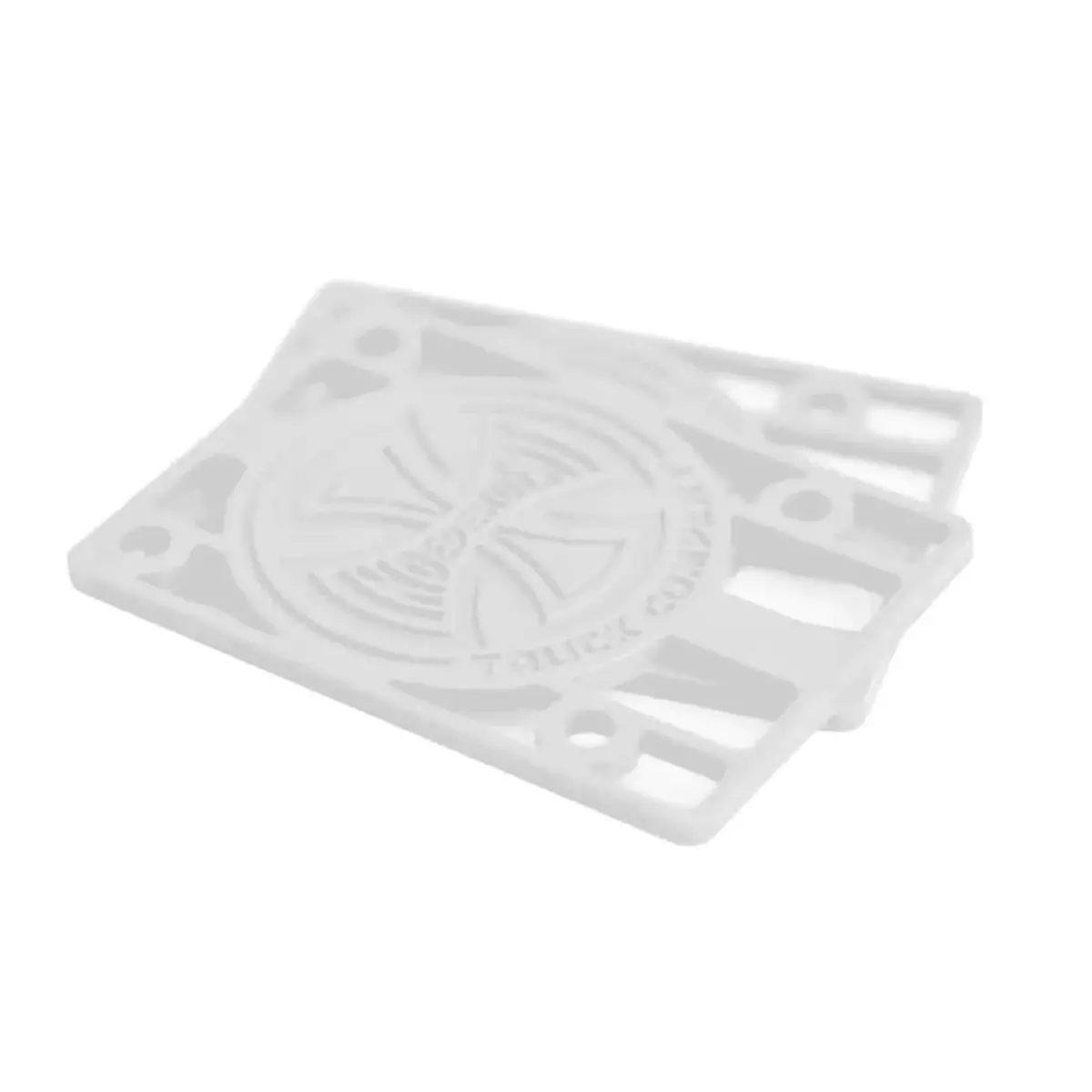 Independent Trucks 1/4" Skateboard Riser Pads, White 1
