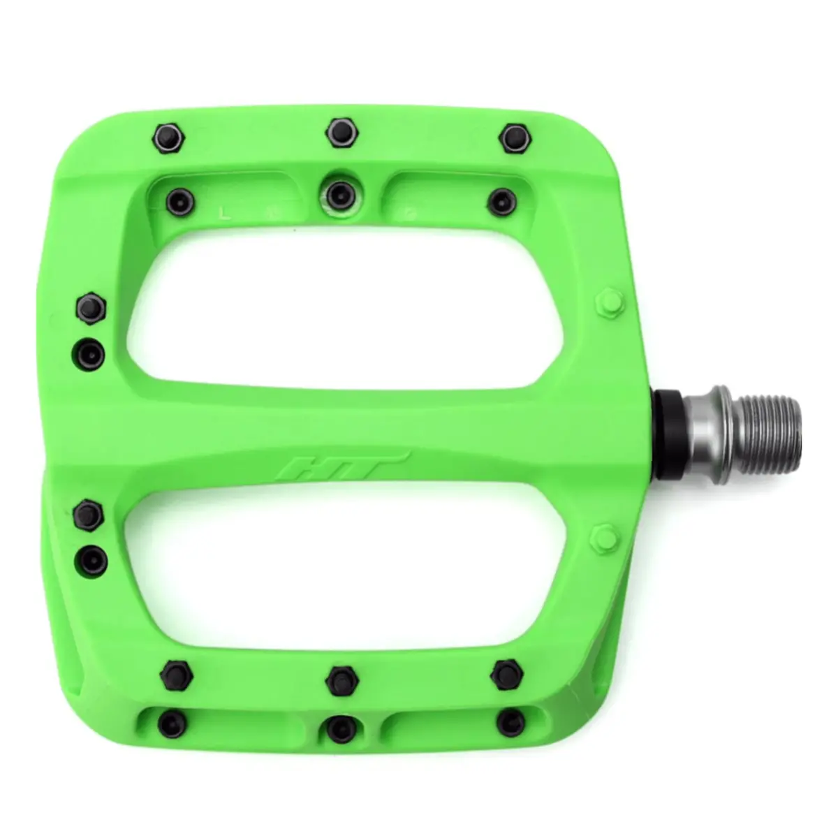 Ht Components Nylon Pa03a Mtb/Bmx Pedals 9/16", Green 1