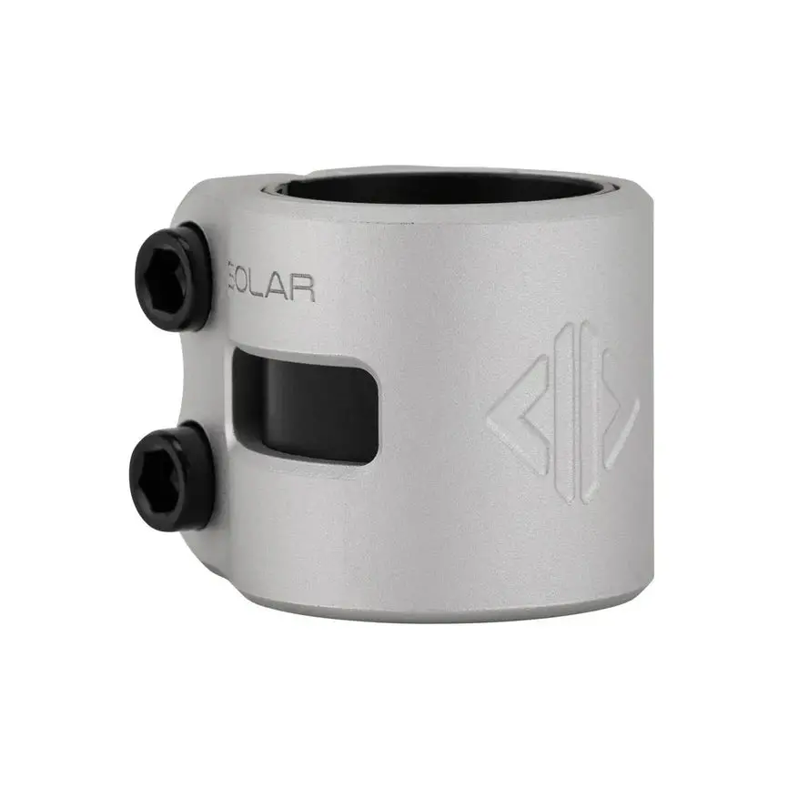 Drone Solar Double Clamp, Silver 1