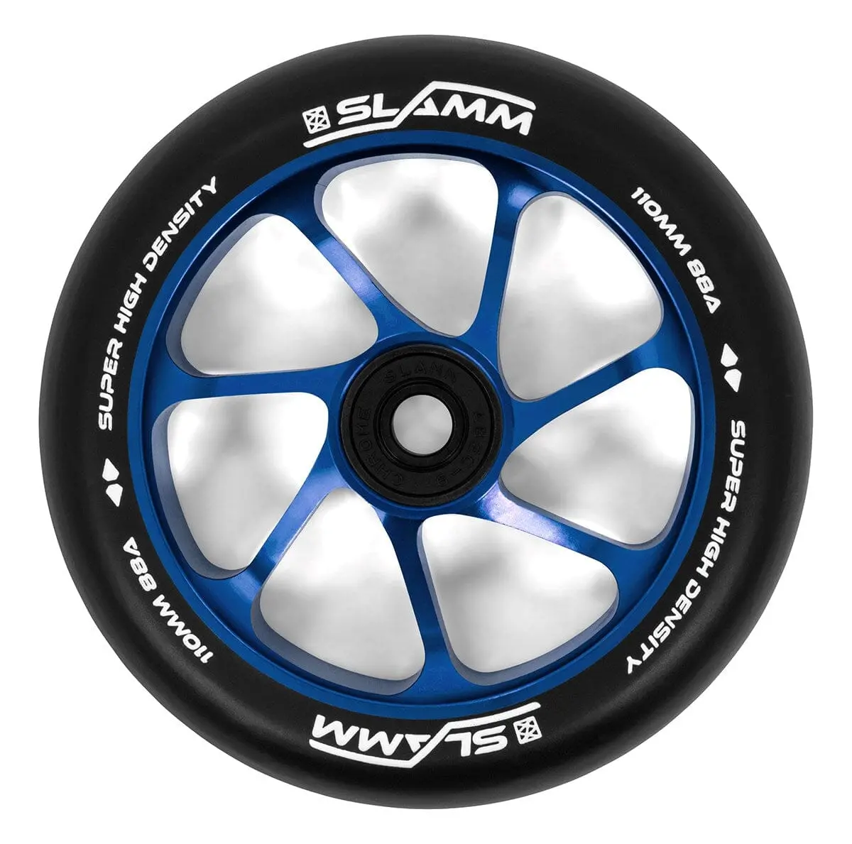 Slamm Team Scooter Wheel 110Mm, Black/Blue 1