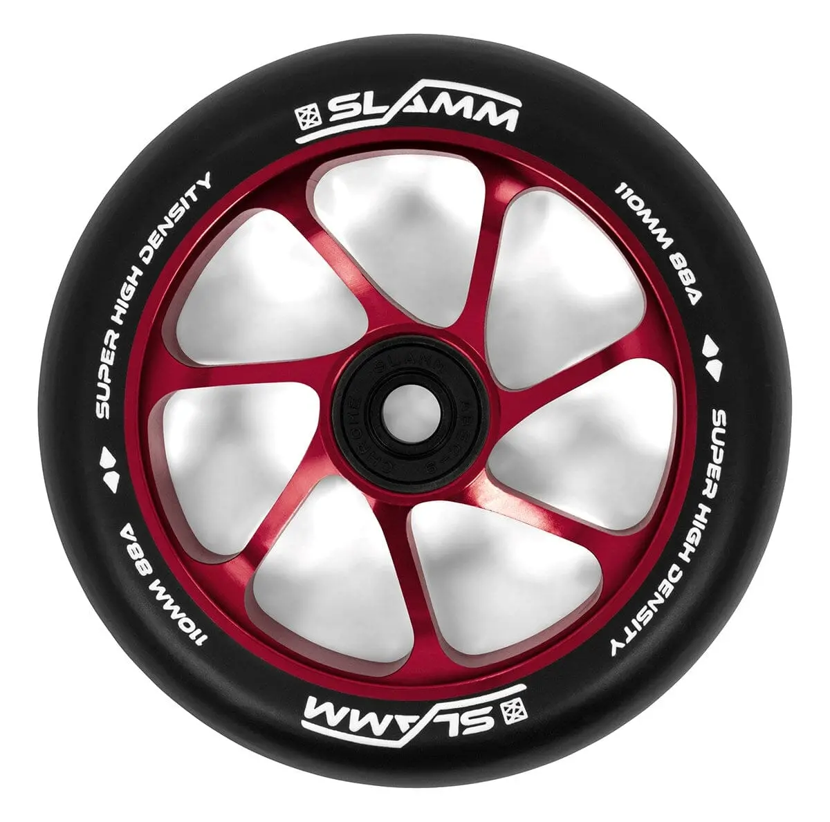 Slamm Team Scooter Wheel 110Mm, Black/Red 1
