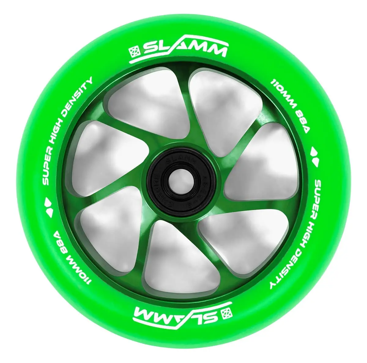 Slamm Team Scooter Wheel 110Mm, Green/Green 1