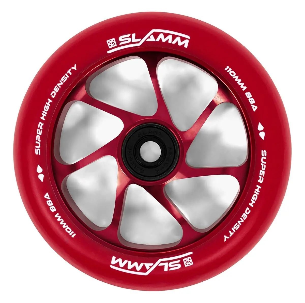Slamm Team Scooter Wheel 110Mm, Red/Red 1