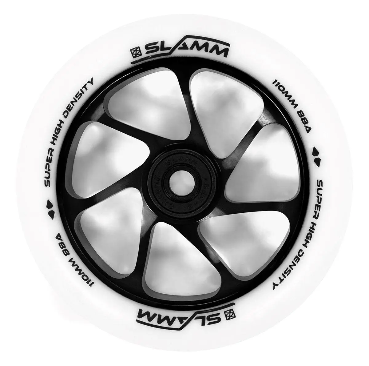 Slamm Team Scooter Wheel 110Mm, White/Black 1
