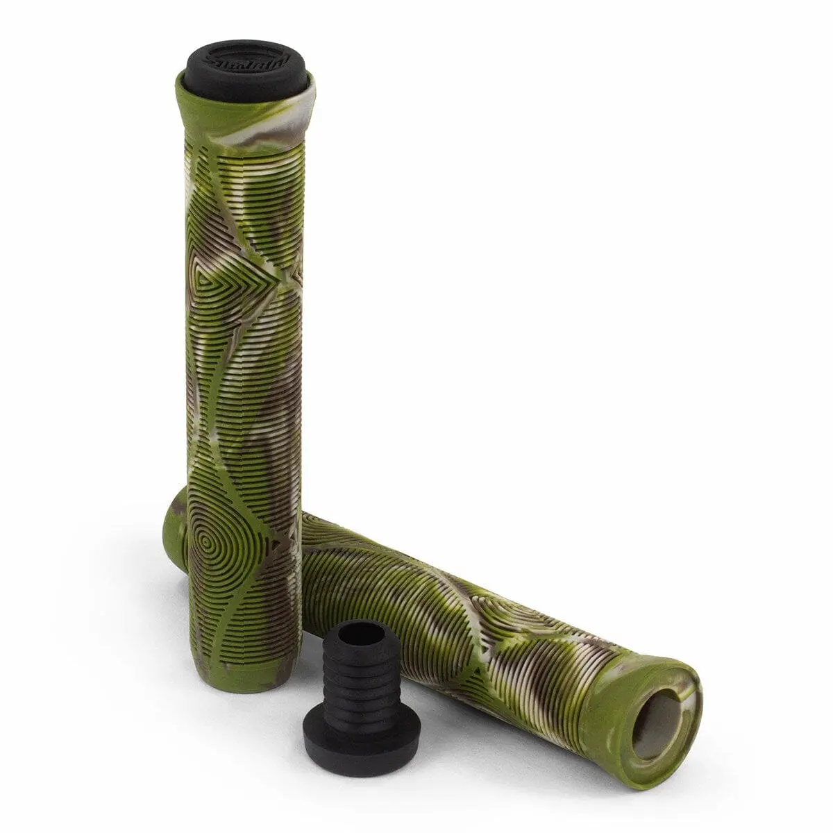 Slamm Team Swirl Scooter Grips, Jungle 1