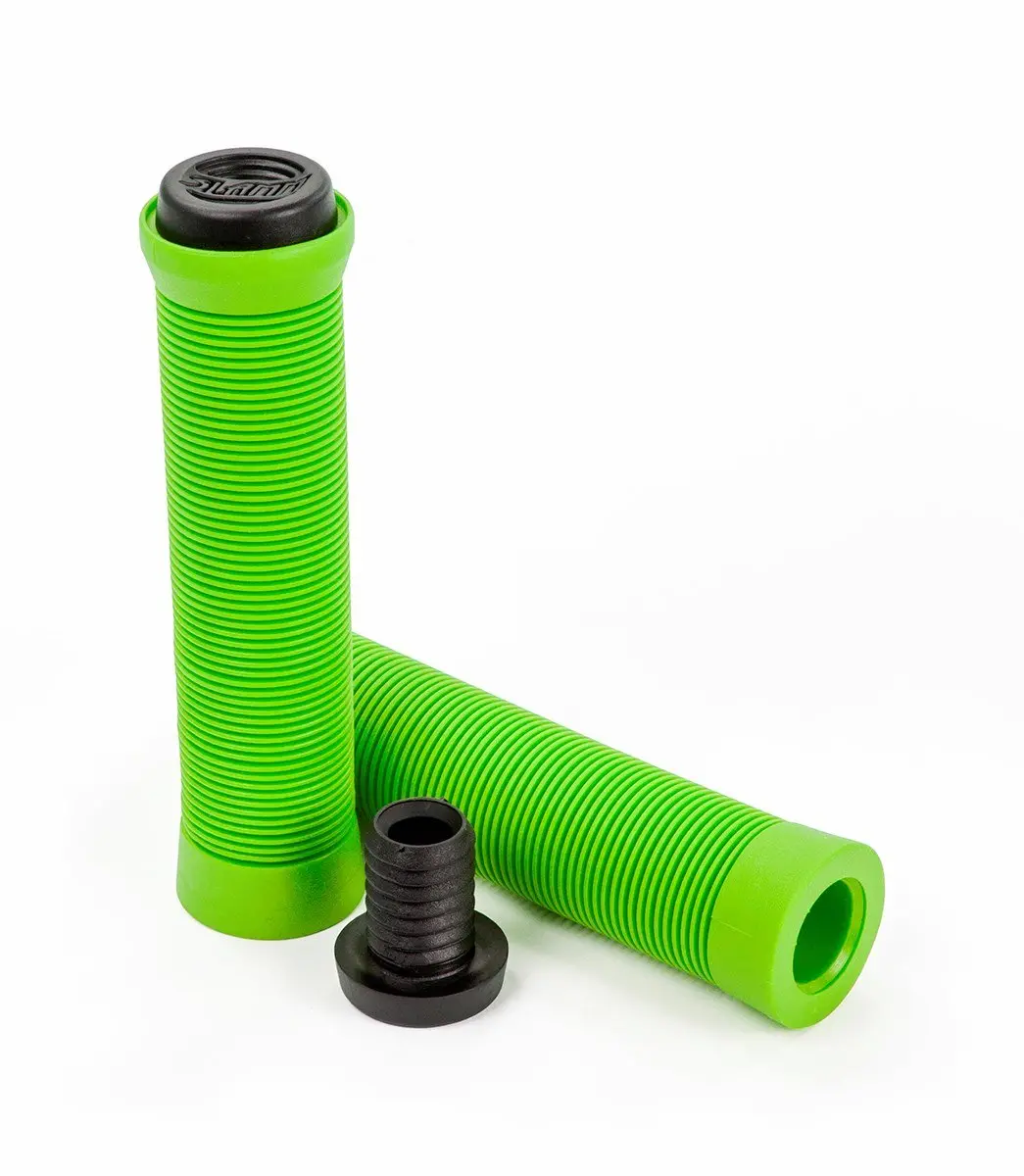 Slamm Pro Bar Scooter Grips, Green 1