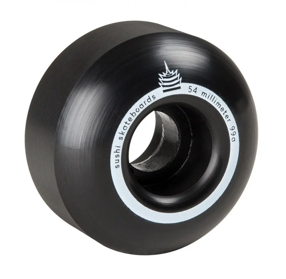 Sushi Pagoda Team V2 Skateboard Wheels, Black 1