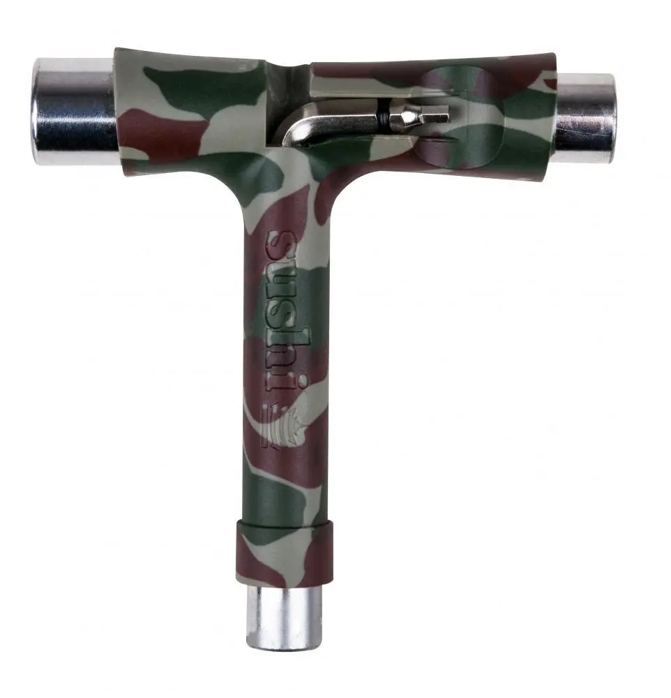 Sushi Skateboard 5 Way Skate Tool, Camo 1