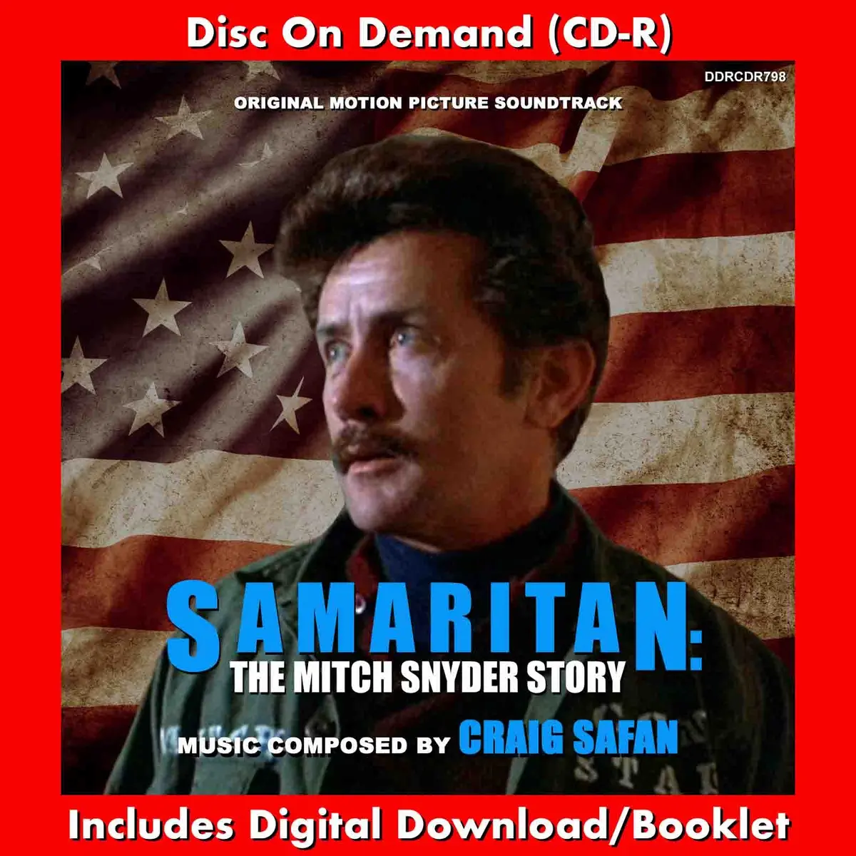 Samaritan: The Mitch Snyder Story - Original Soundtrack By Craig Safan 1