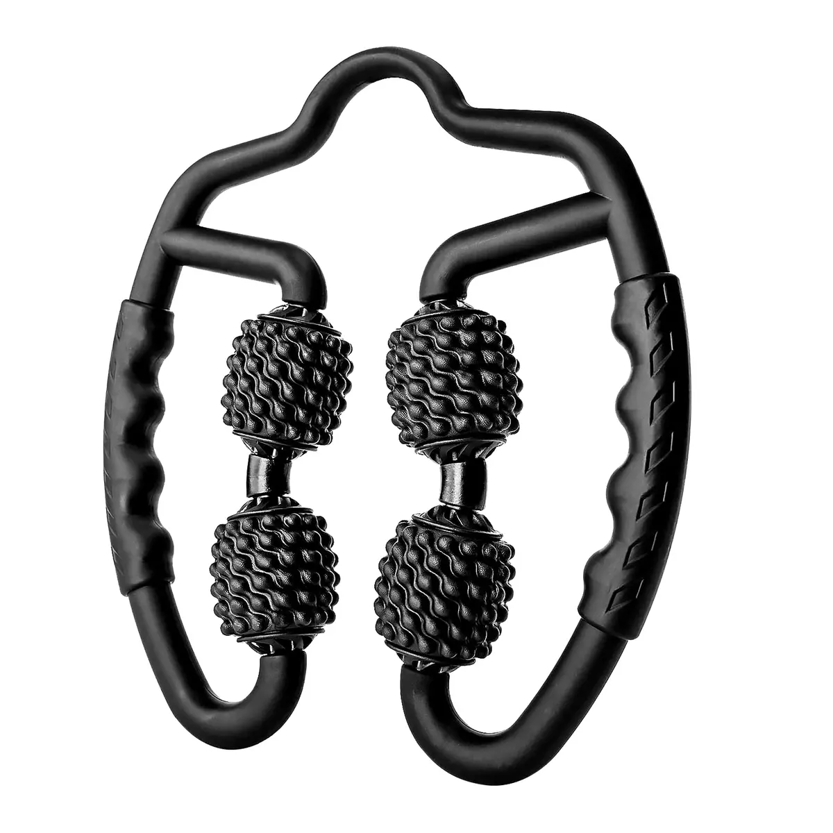 Trakk Roller Massager 3D Foam Shaft 360°Muscle Roller For Forearm, Elbow,Leg, Neck, Trigger Point Massager Tool For Relieve Muscle Soreness, Stiffness And Tight Muscles 1