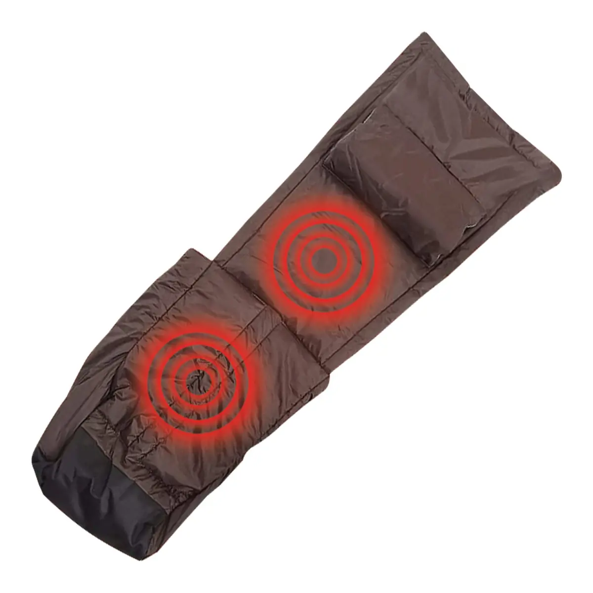 Trakk Heating Personal Sherpa Wrap With Electric Heating Massaging Vibrating Foot Bed,Multiple Settings For Relaxing Combinations 1