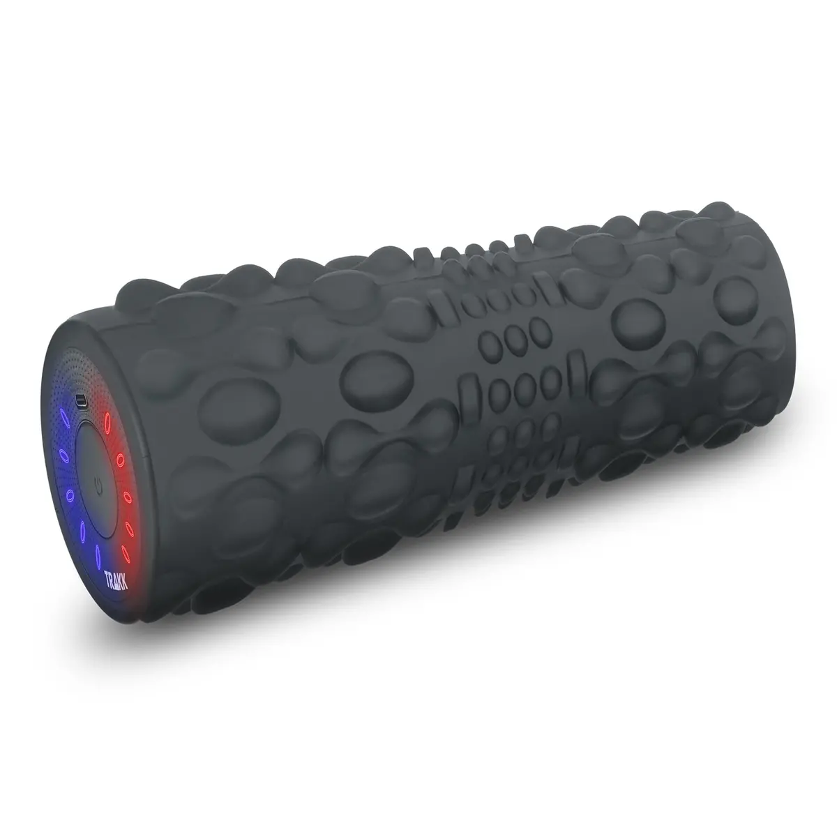 Trakk Acu-Roller Rubberized Electric Multi Speed Vibrating Foam Roller Pain Relief And Muscle Recovery 1