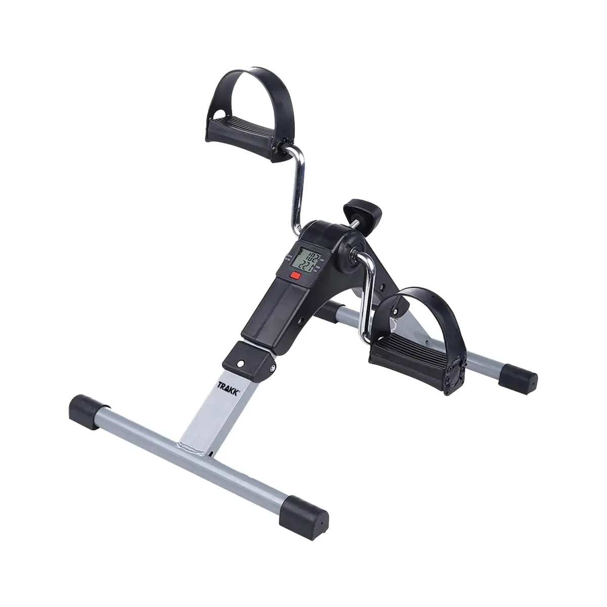 Trakk Mini Exercise Bike, Under Desk Bike Pedal Exerciser Portable Foot Cycle Arm & Leg Peddler Machine With Lcd Screen Displays 1