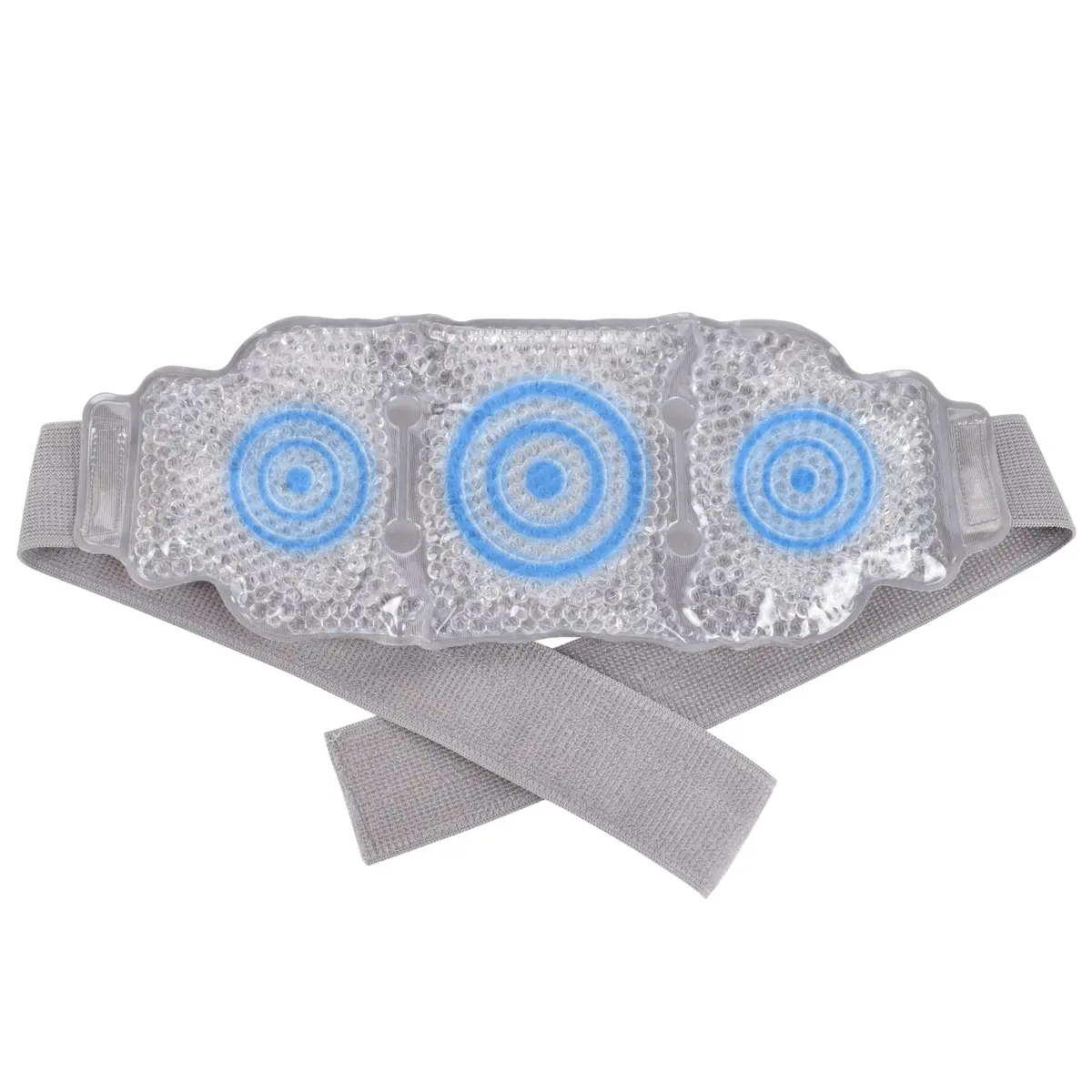 Trakk Premium Hot Cold Gel Bead Ice Pack By Fomi Care | Cool Compress For Lower Back, Shoulder, Knee, Bicep, Stomach | Coccyx, Sciatica, Tailbone Pain Relief | Flexible, Reusable Heating Pad | 15” X 5” 1