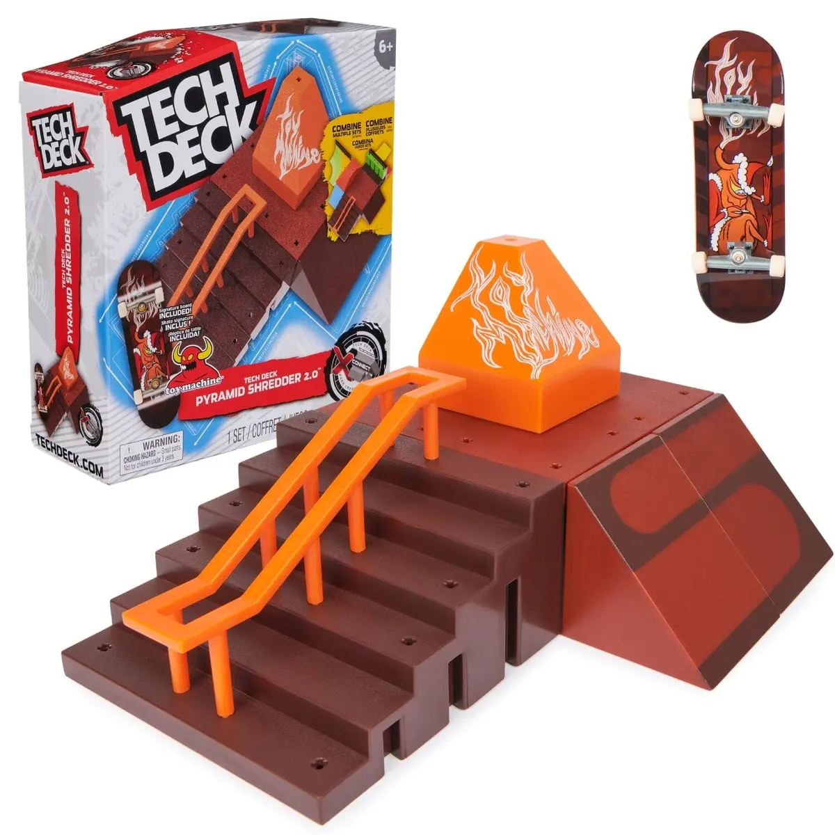 Tech Deck X-Connect Park Starter Kit - Pyramid Shredder 2.0 1
