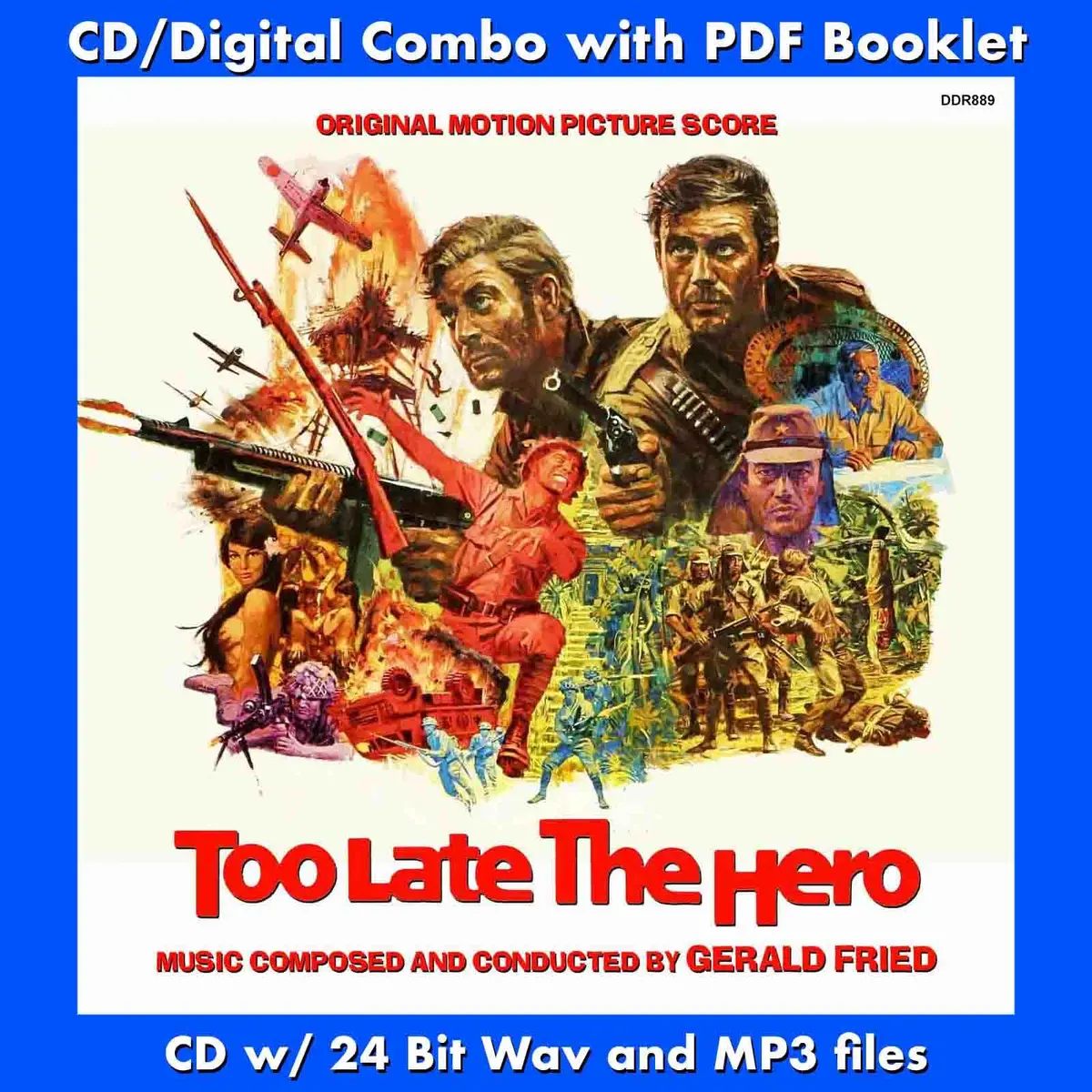 Too Late The Hero - Original Score By Gerald Fried 1