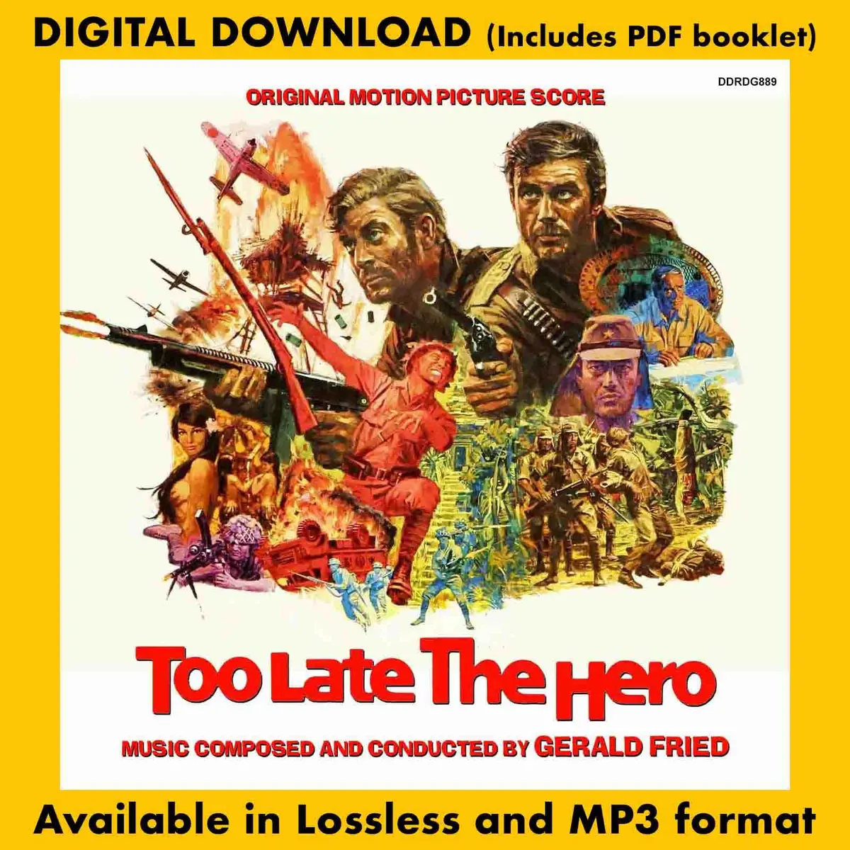 Too Late The Hero: Original Score By Gerald Fried 1