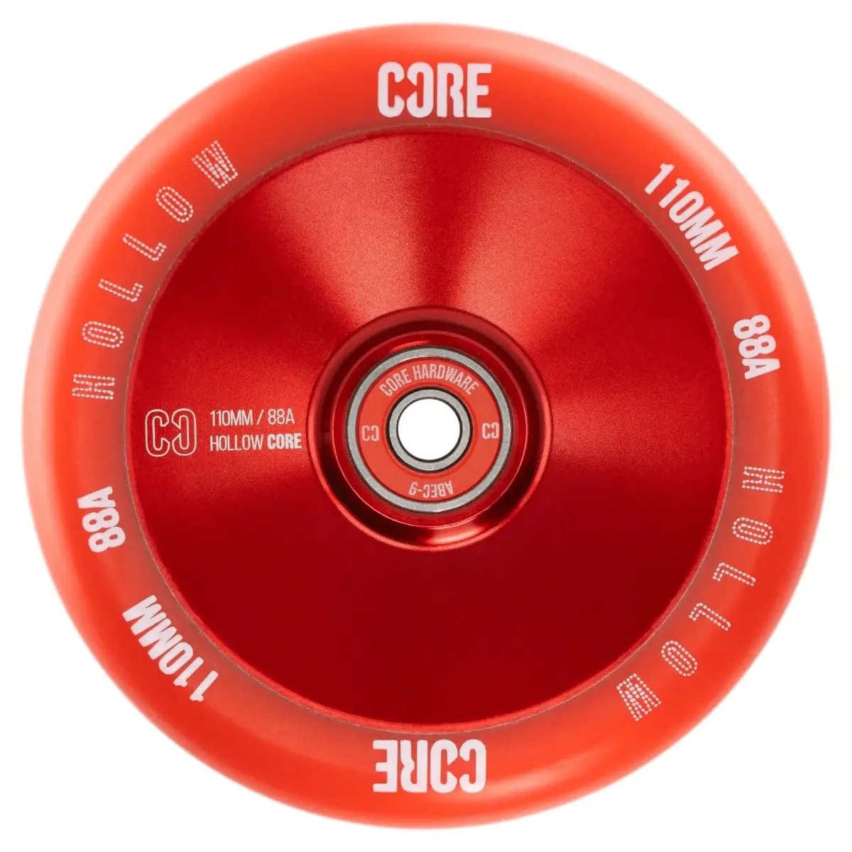Core Hollow Stunt Scooter Wheel V2 110Mm - Red 1