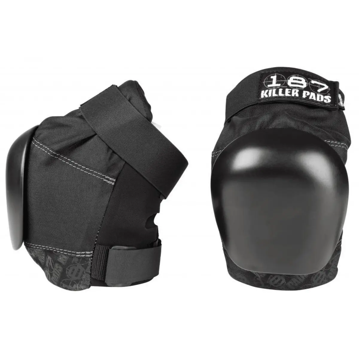 187 Killer Pro Knee Pads, Black/Black 1