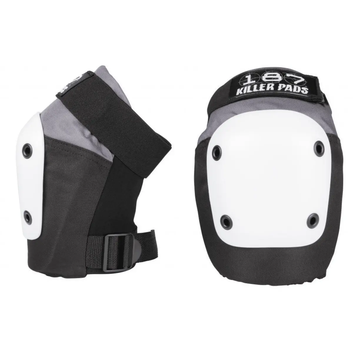 187 Killer Pads Fly Knee Pads, Grey/Black/White 1