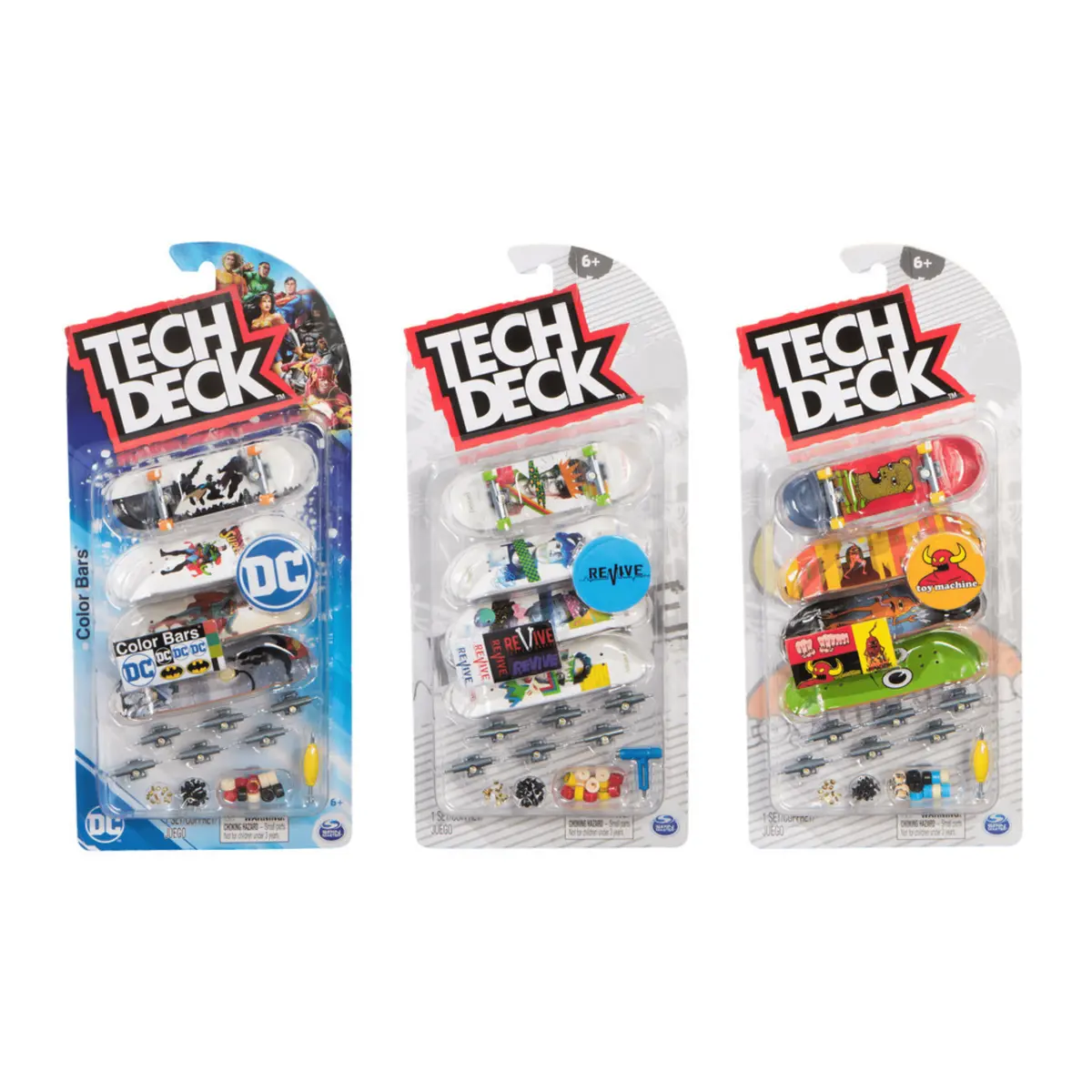 Tech Deck Fingerboard Deluxe 4 Pack 1
