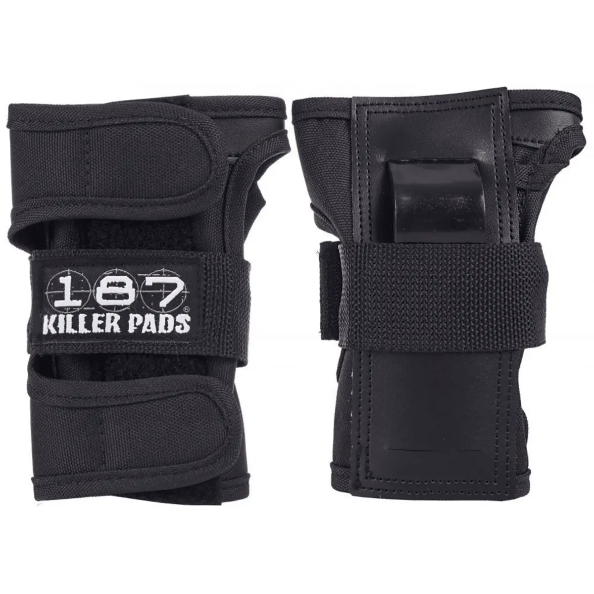 187 Killer Pads Wrist Guards, Black 1