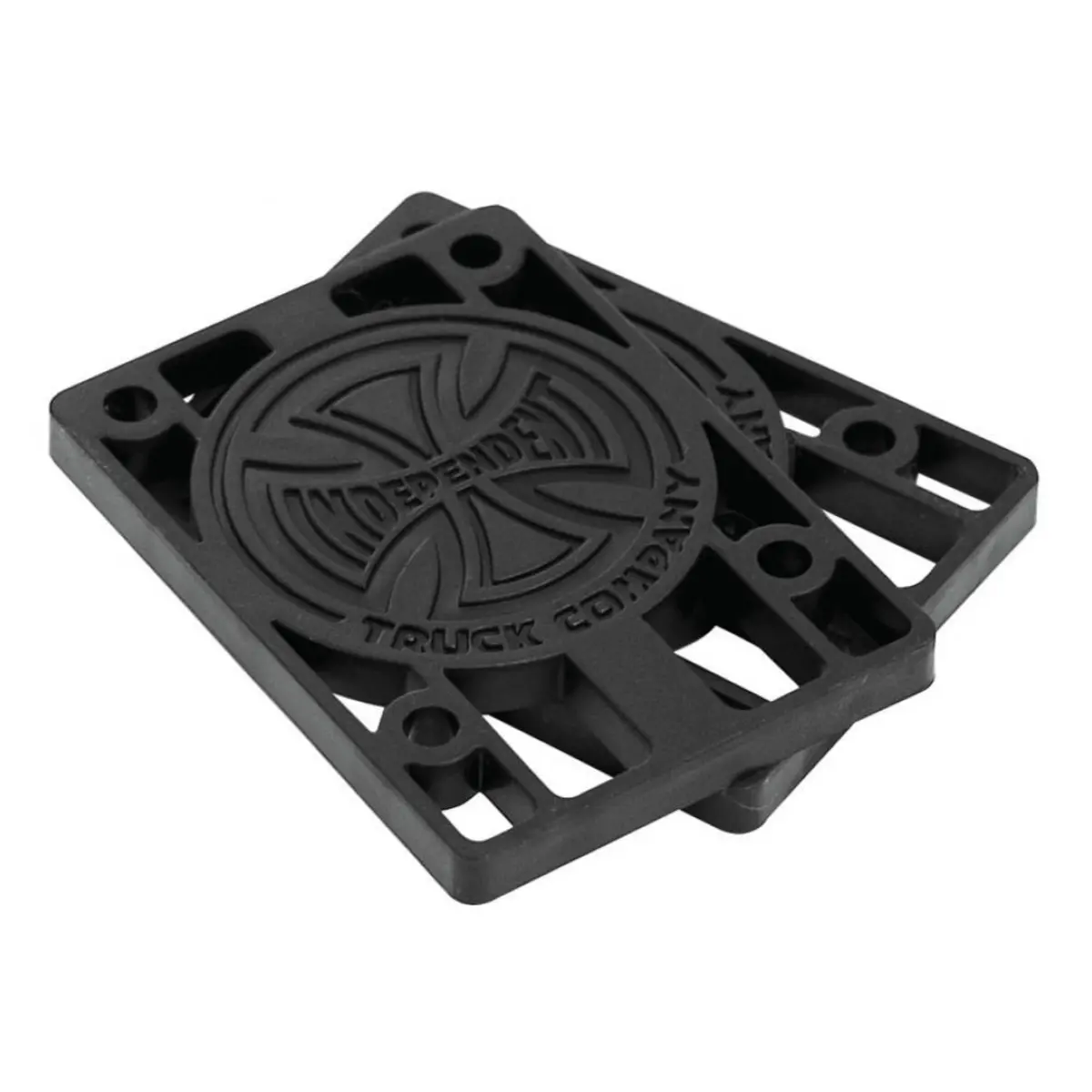 Independent Trucks 1/4" Skateboard Riser Pads, Black 1