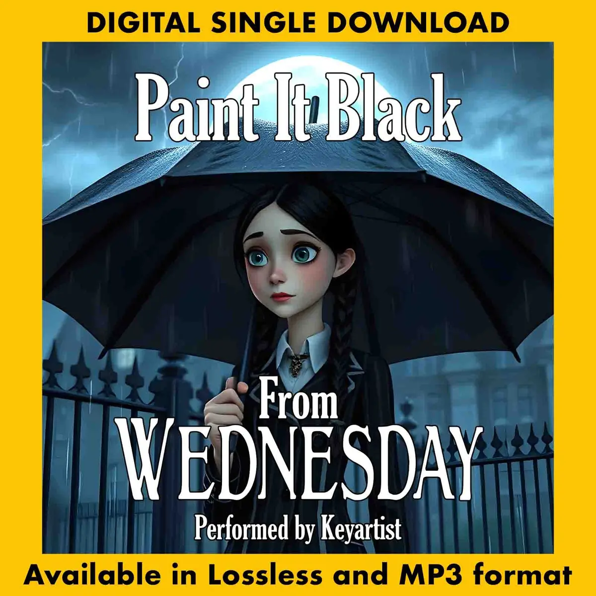 Wednesday: Paint It Black 1