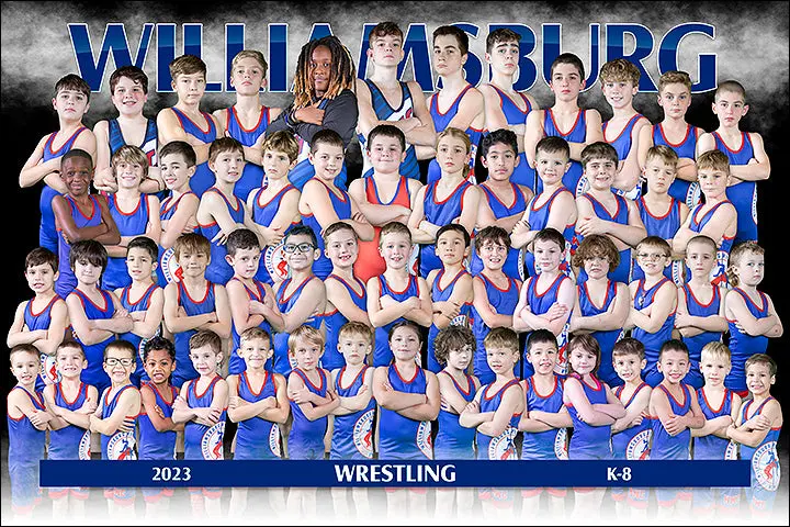 2023 Williamsburg Wrestling Poster (24X16) 1