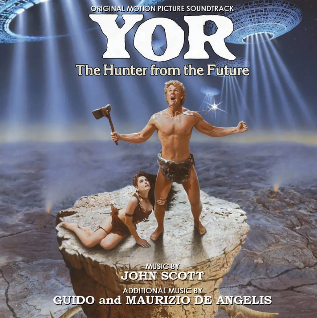 Yor, The Hunter From The Future - Original Soundtrack By John Scott & Guido And Maurizio De Angelis 1