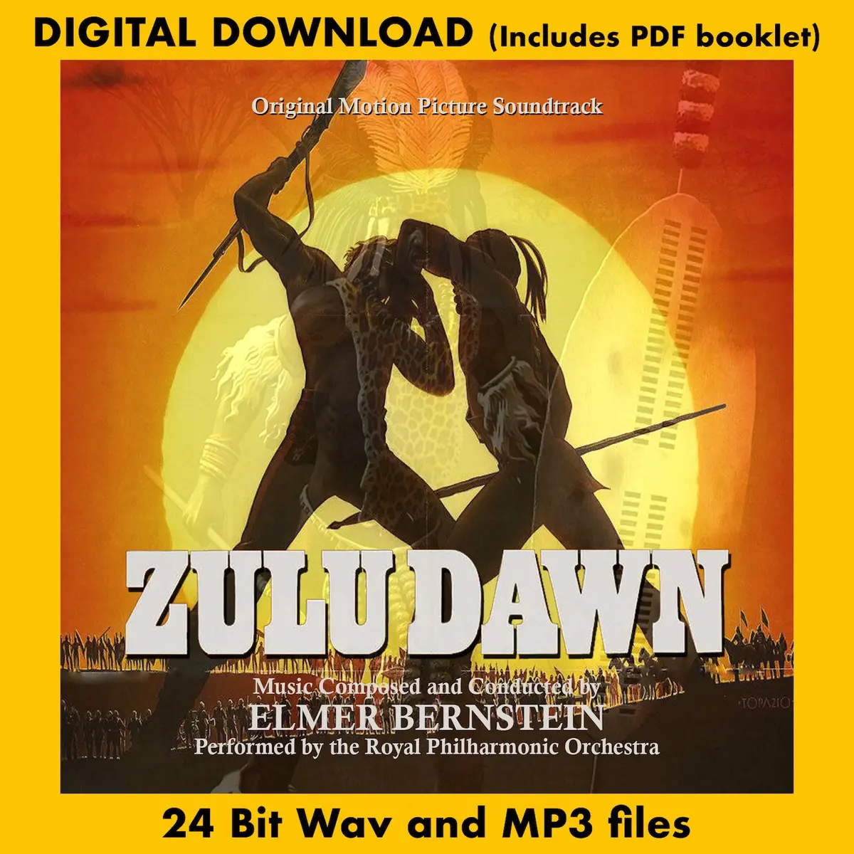 Zulu Dawn - Original Motion Picture Soundtrack By Elmer Bernstein 1