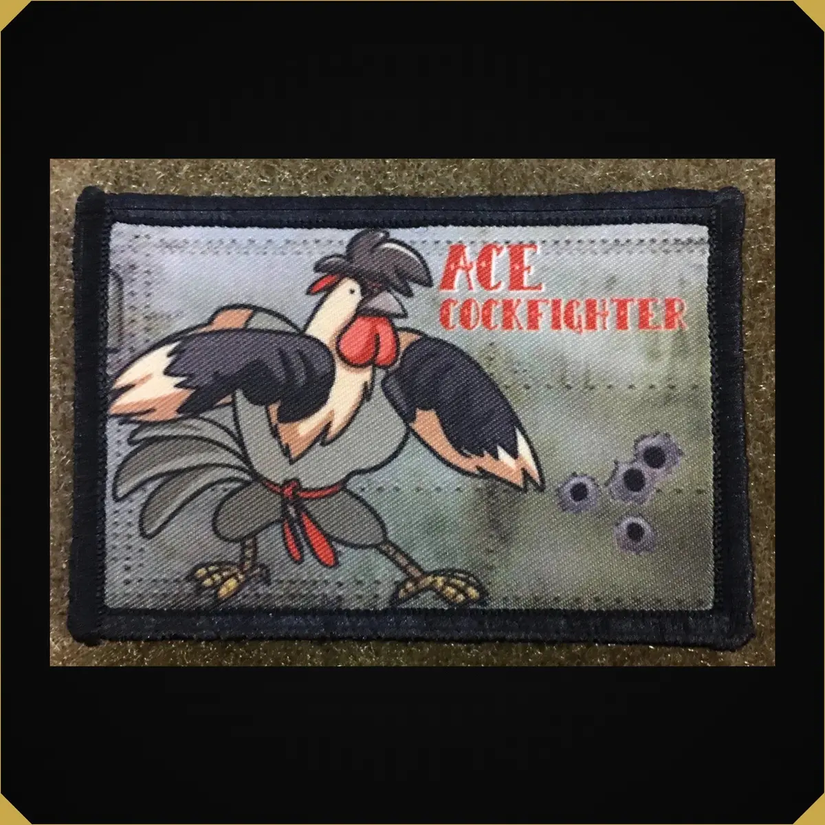 Ace Cockfighter Nose Art Morale Patch 1