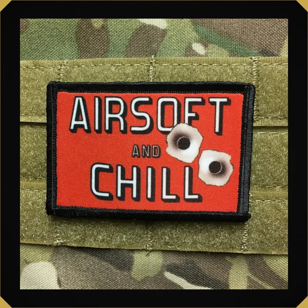 Airsoft And Chill Morale Patch 1