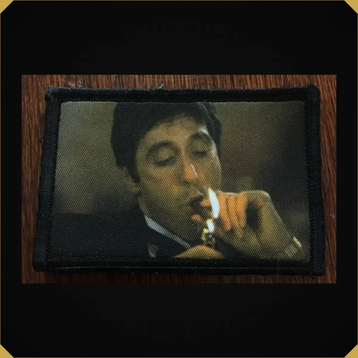 Al Pacino Scarface Cigar Morale Patch 1