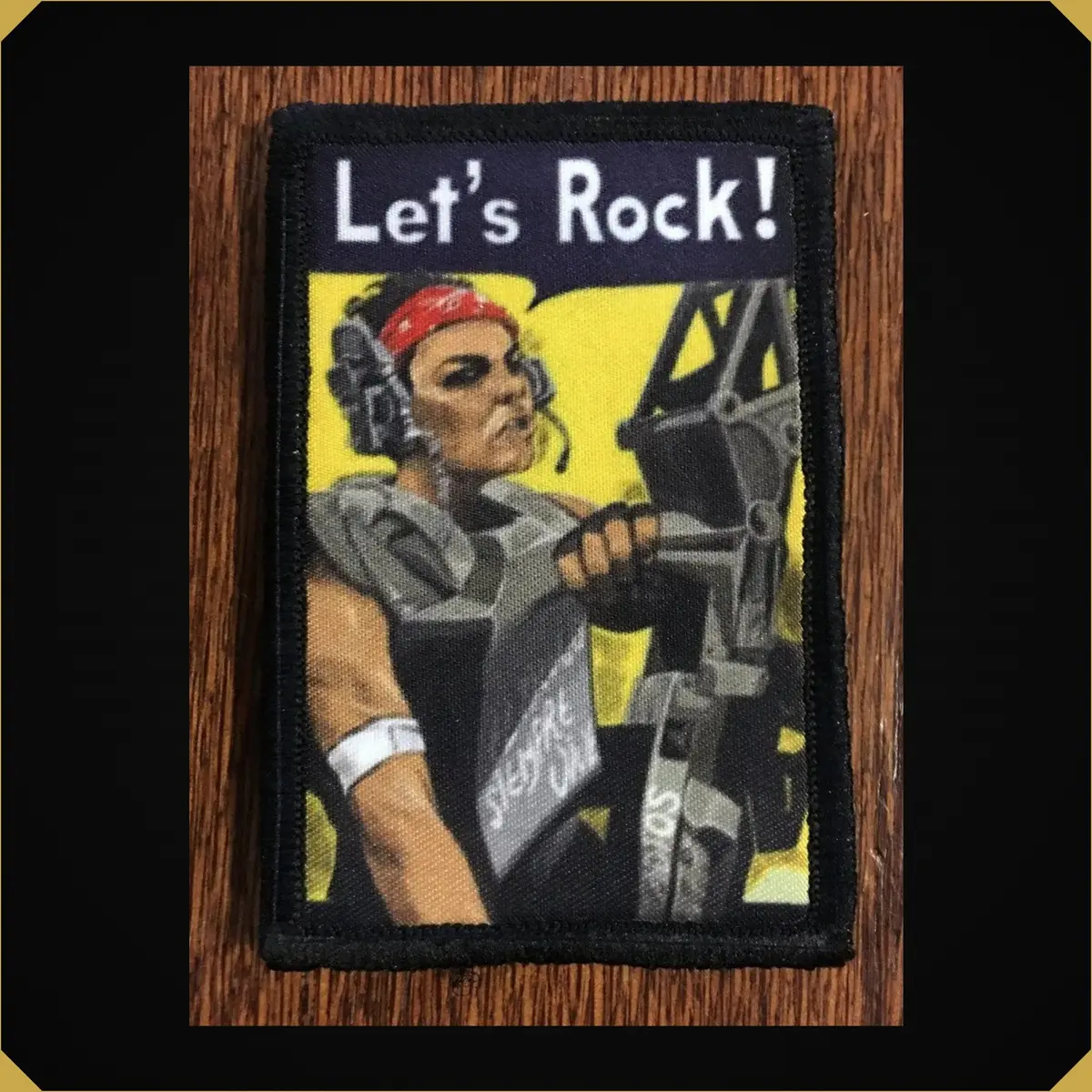 Aliens Sgt Vasquez 'Let's Rock' Morale Patch 1