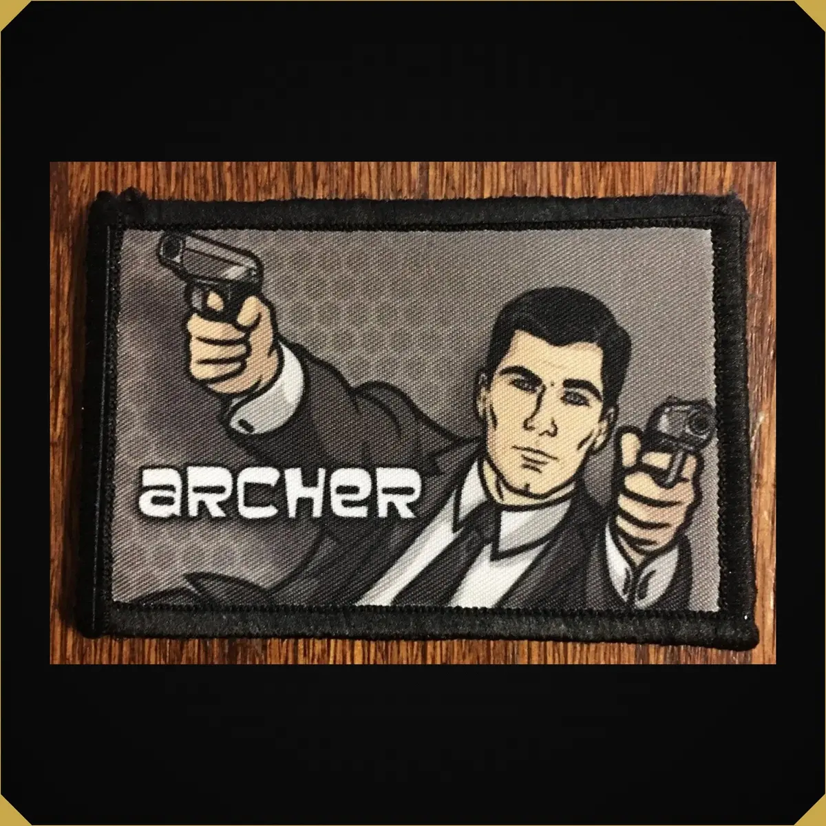 'Archer' 2X3 Archer Themed Morale Patch 1