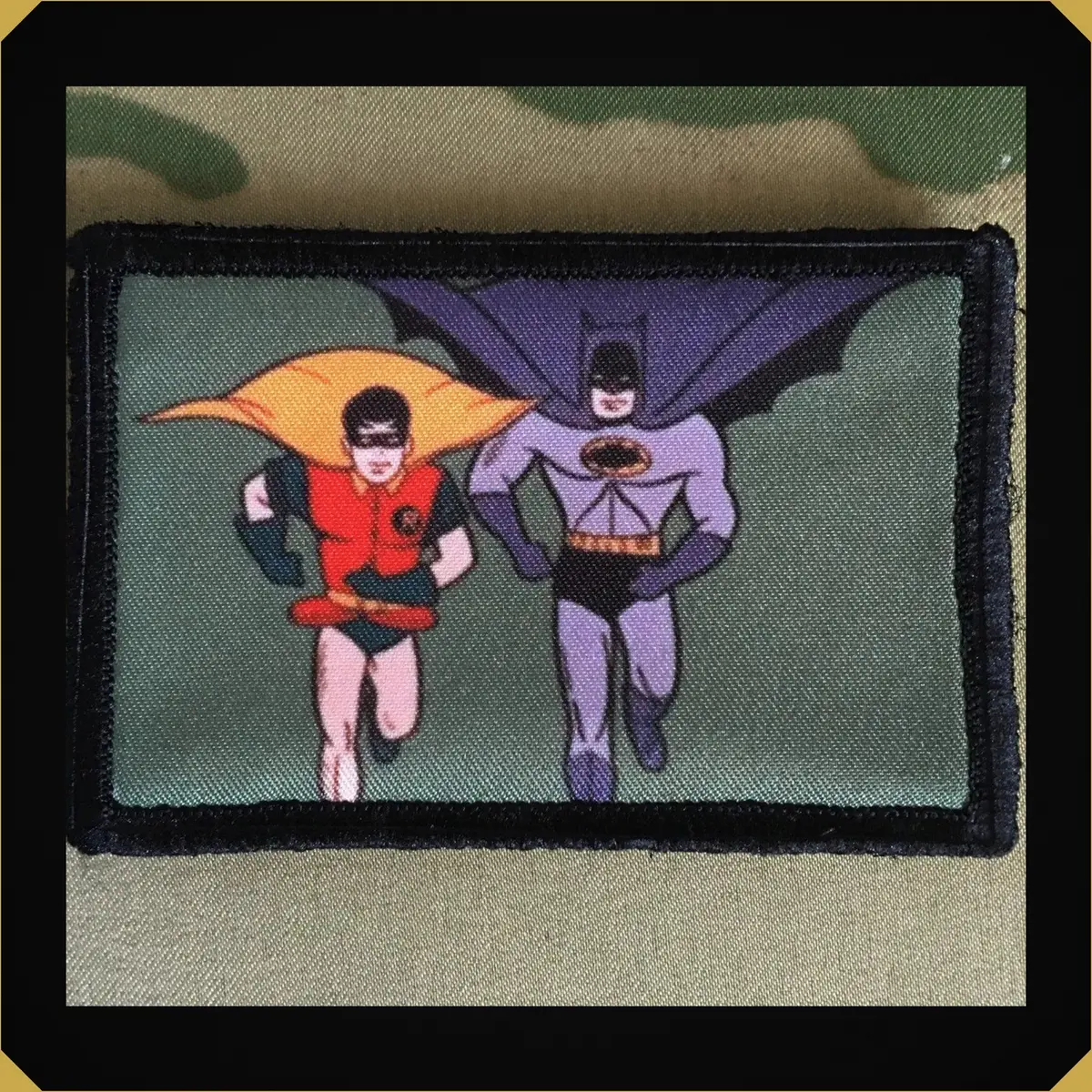 Batman And Robin Morale Patch 1