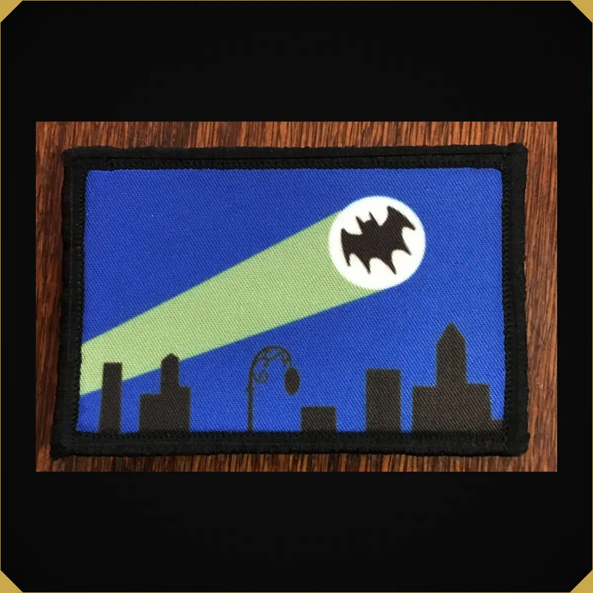 Batman Bat Signal Morale Patch 1