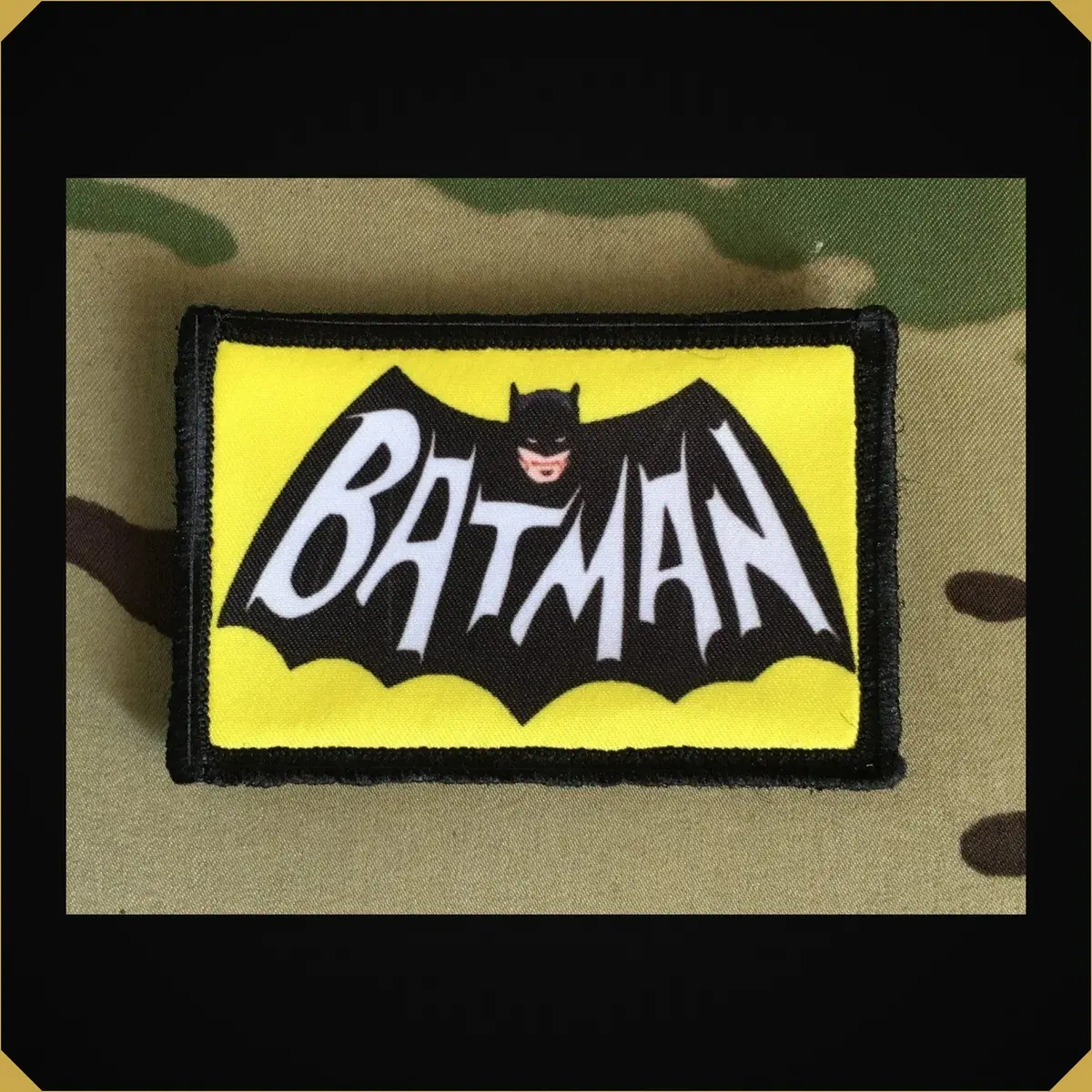 Batman Tv Logo Morale Patch 1