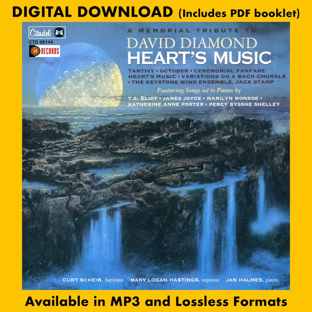 A Memorial Tribute To David Diamond: Heart's Music 1