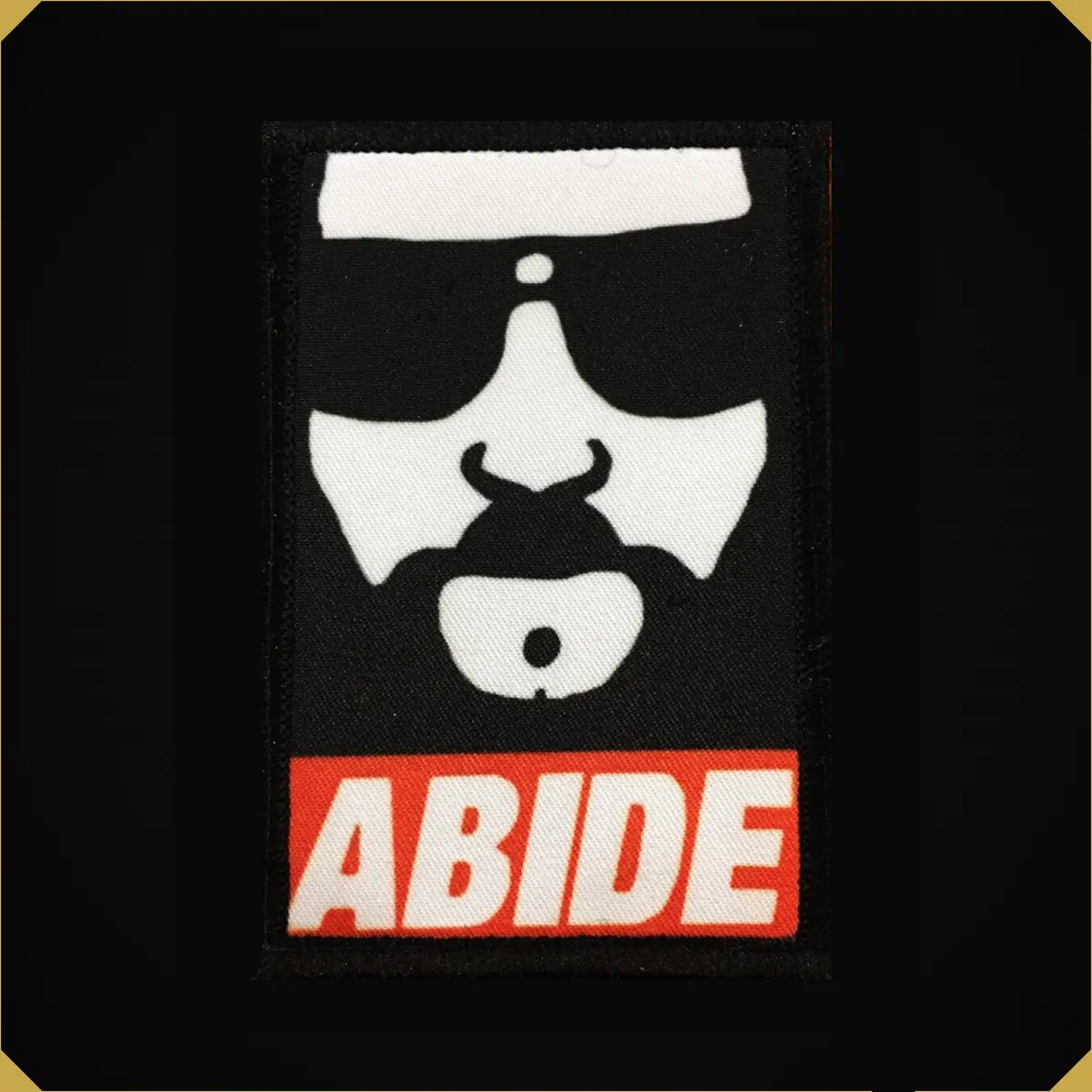 Big Lebowski Abide Morale Patch 1