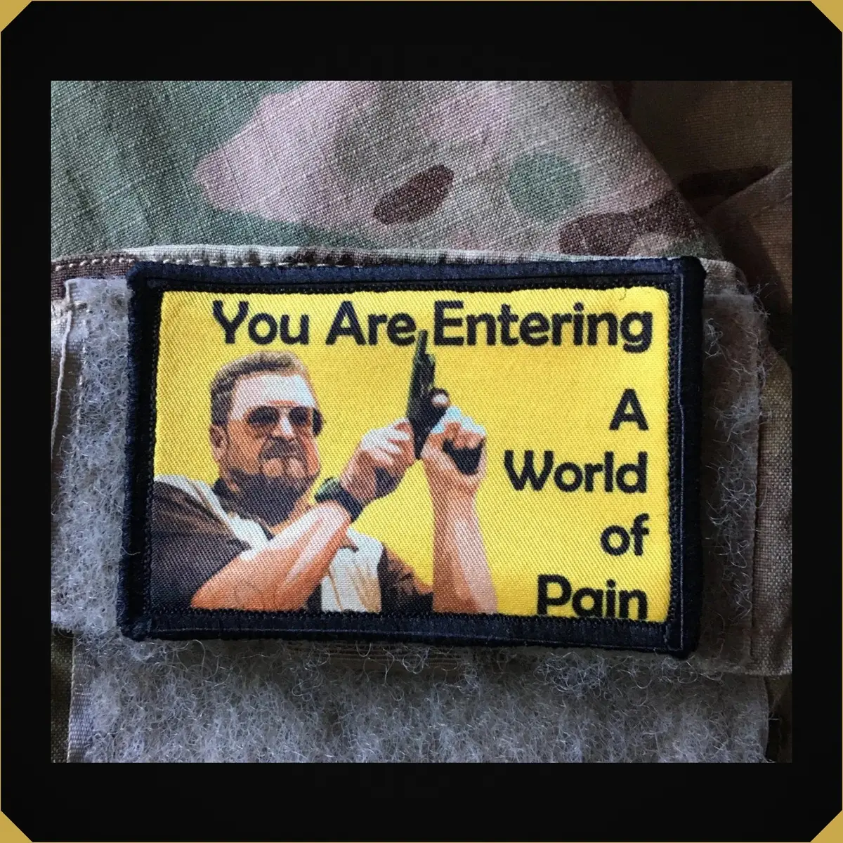 Big Lebowski Movie World Of Pain Morale Patch 1
