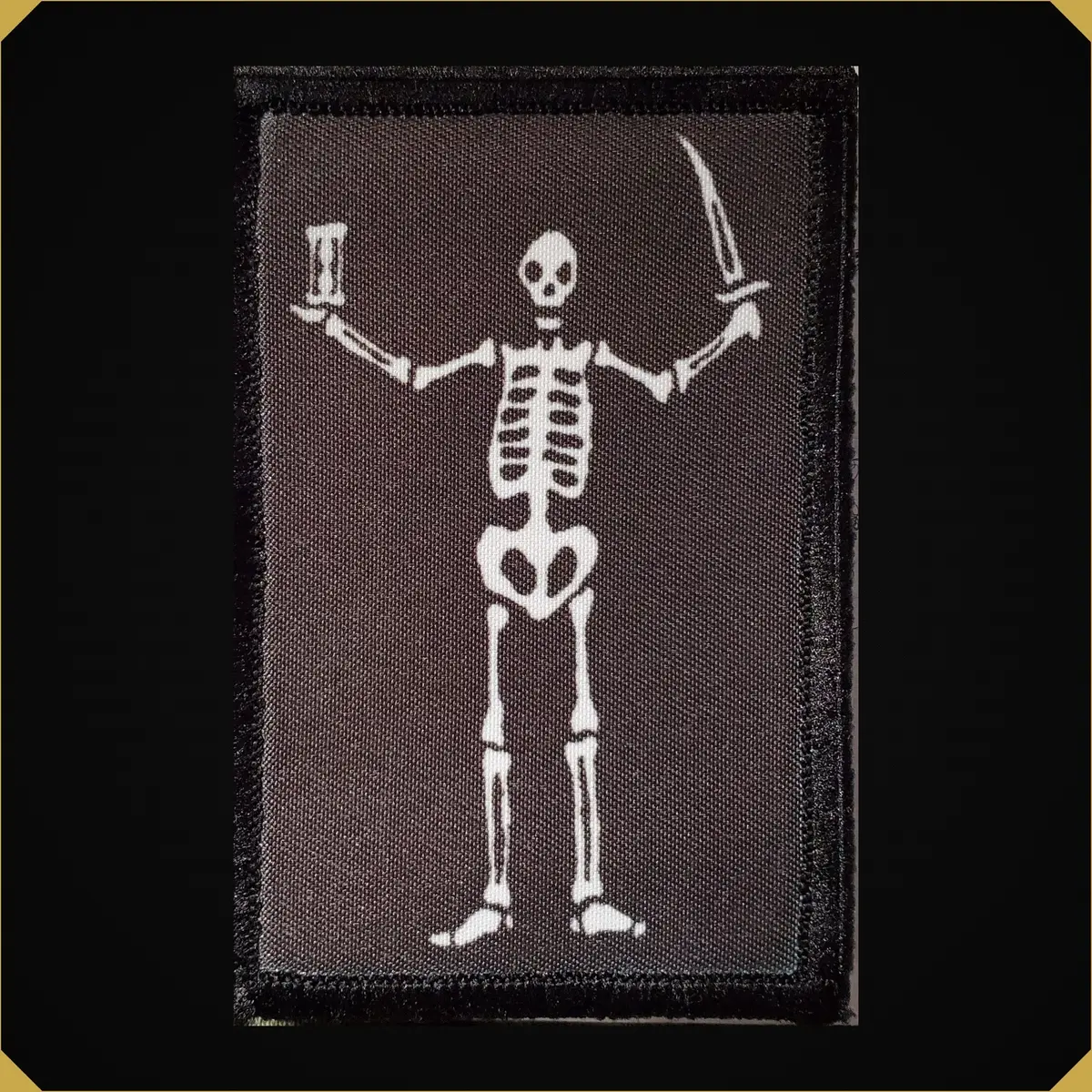 Black Sails Pirate Flag Morale Patch 1