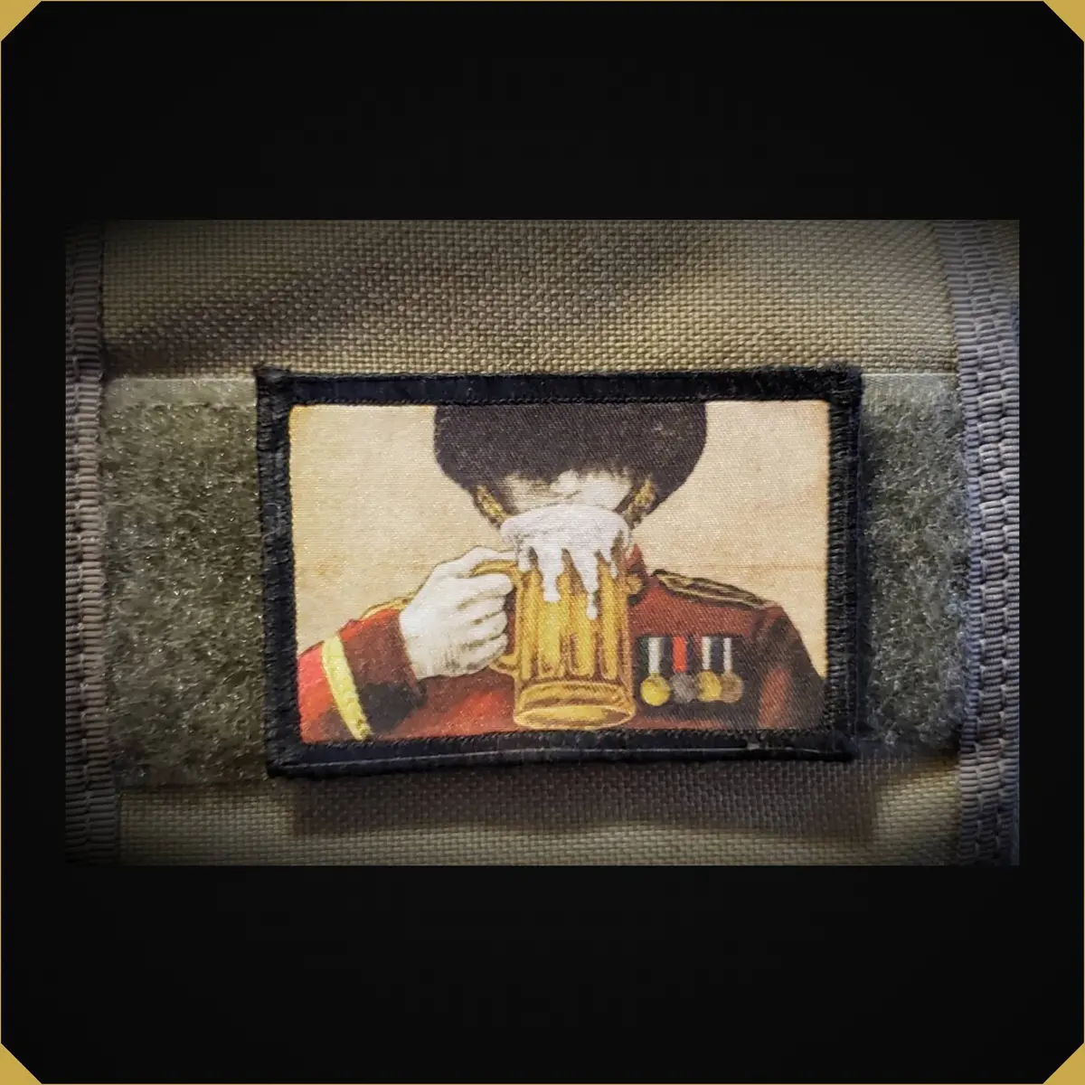 British Redcoat Beer Morale Patch 1