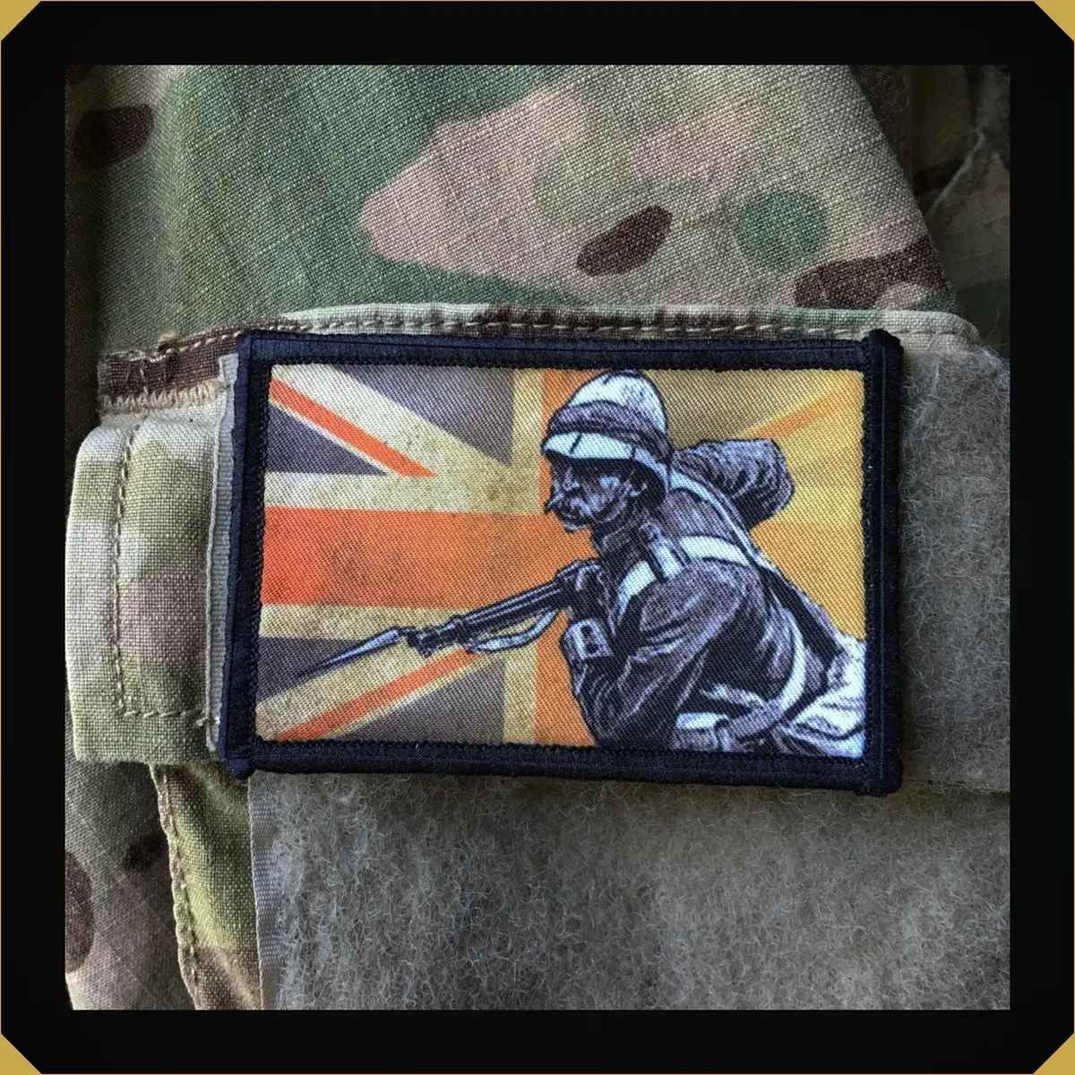 British Redcoat With Martini Henry Morale Patch 1