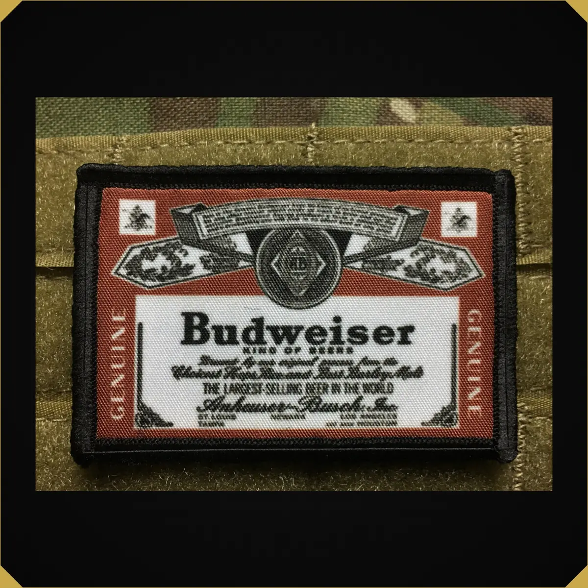 Budweiser Beer Morale Patch 1