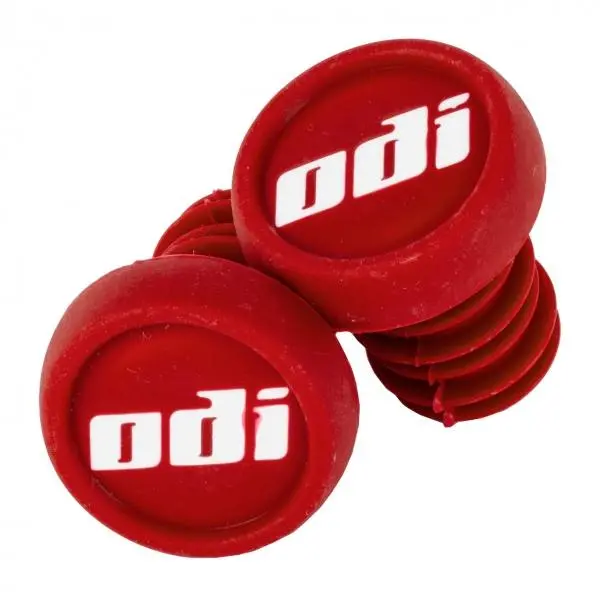 Odi Push In Scooter/Bmx Bar End Plugs Pair, Red 1