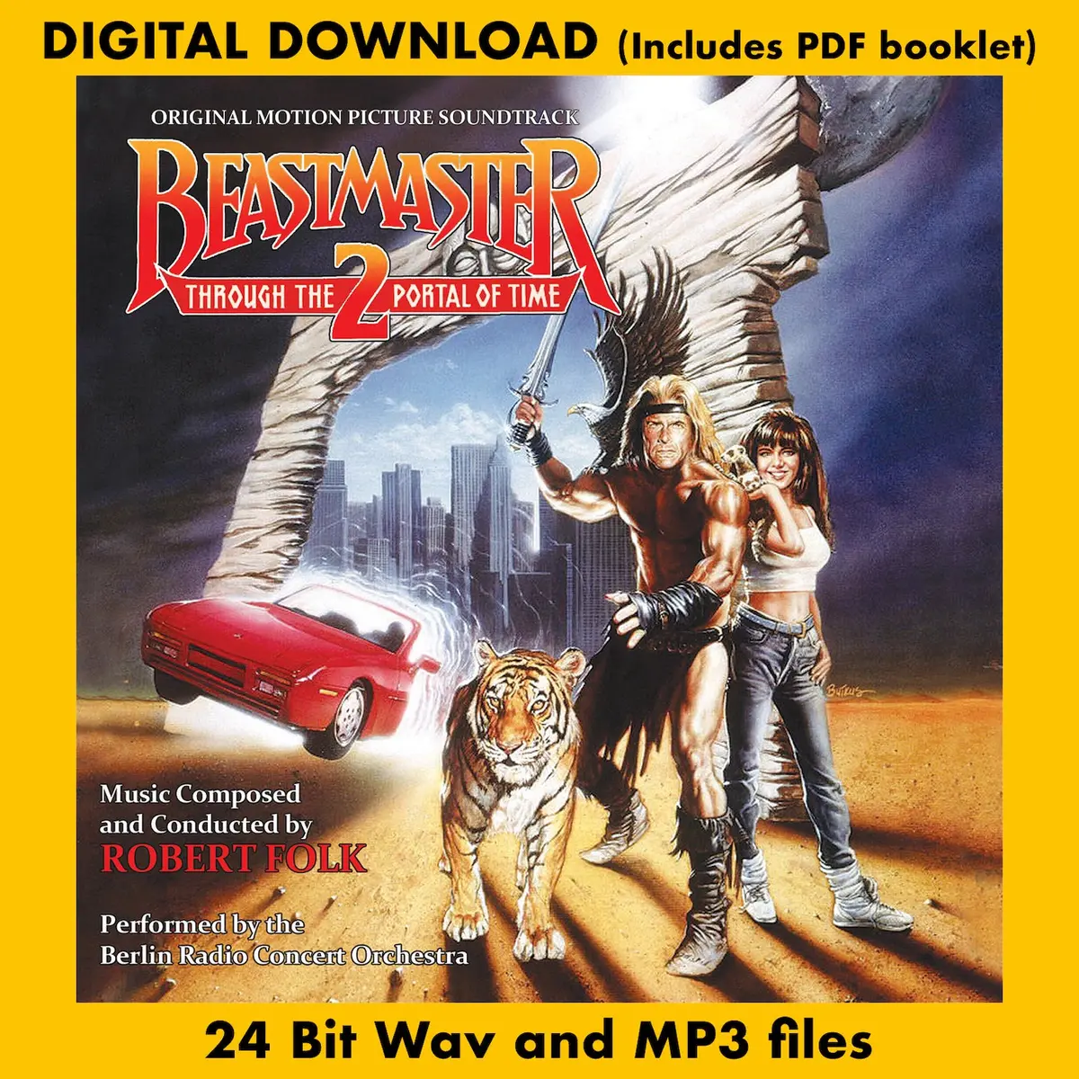 Beastmaster 2 - Original Motion Picture Soundtrack By Robert Folk 1